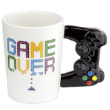 Game over - gevormd handvat keramiek mok