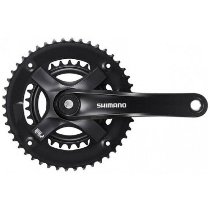 Shimano Cranket Tourney 6 7 8v 24 34 42t 175mm sort