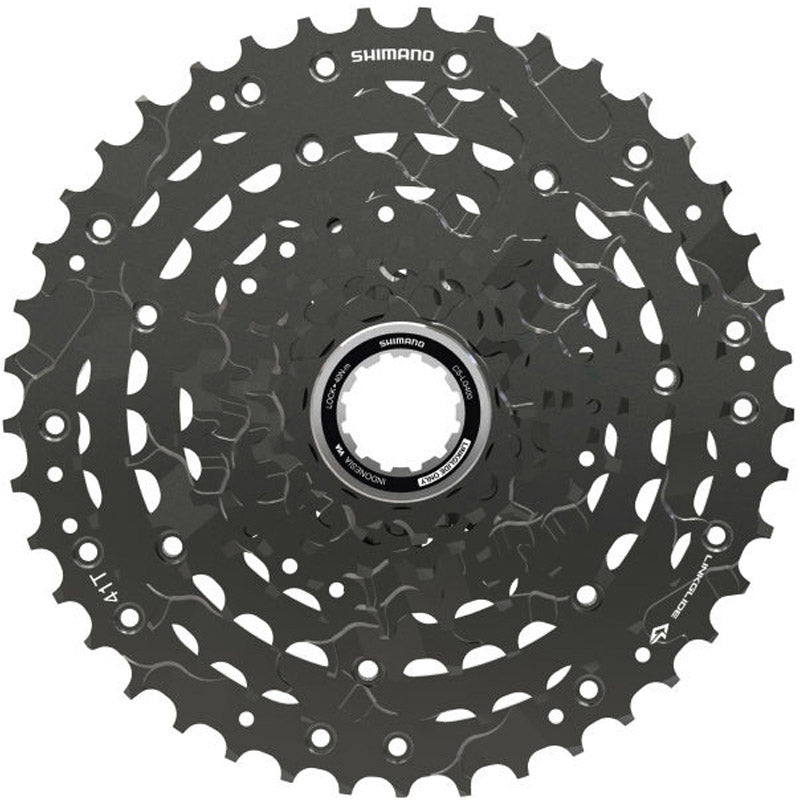 Shimano Cassette Cues 9V 11-41T CS-LG400 Sort