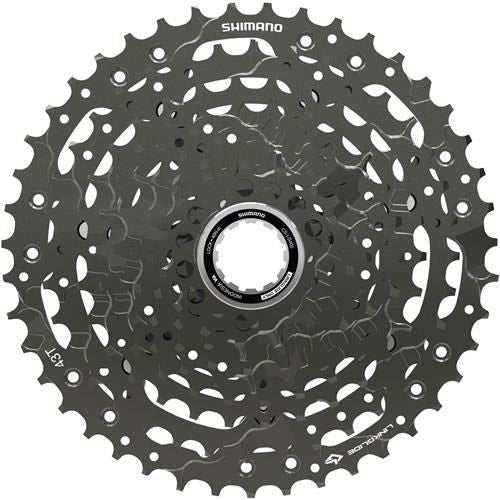 Shimano cassette cs-lg400 10v 11-43t link glide zwart oem
