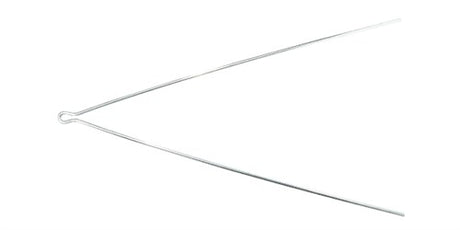 Eurofender v-draadstang rvs per stel