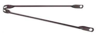 Hulzebos cycle parts b.v. spatbordstang 26 inch bruin