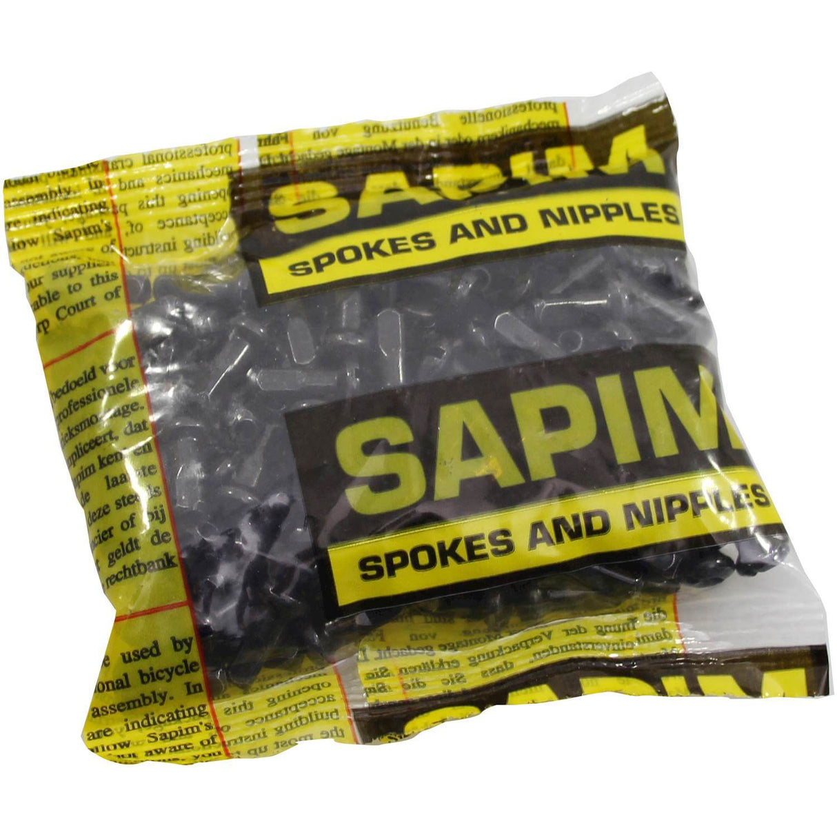 Sapim Spaak nipple SP13 Black Bag (100 pieces)