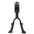 standaard dubbel verstelbaar 24-28 inch aluminium zwart