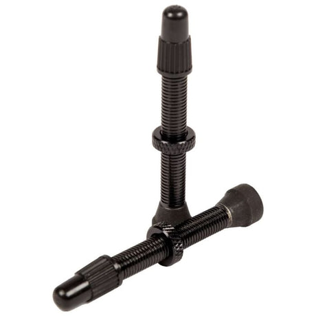 Stans stan's valve stem aluminium (shop pack - 10pcs) - universal, presta - black - 44mm