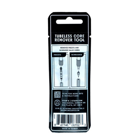Stan's tubeless core remover tool