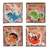 Ahoy oceaan piraat vrienden gum