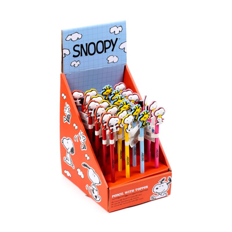 Union peanuts snoopy woodstock pvc top potlood