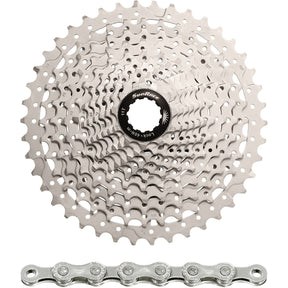 Spanninga sunrace combipack csms3 10v 11-40t met ketting cn10a