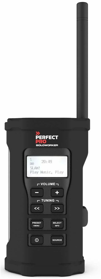 Perfectpro bouwradio soloworker fm dab+ bluetooth