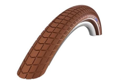 Buitenband: Schwalbe Big Ben (K-guard) Kleur: Bruin met reflectie Maat: 28x2.00 ETRTO 50-622