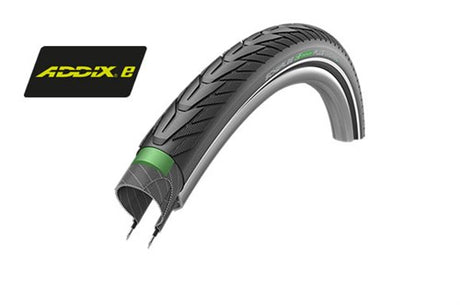 Schwalbe energizer plus green guard 50-622(28x2.00) zwart reflex