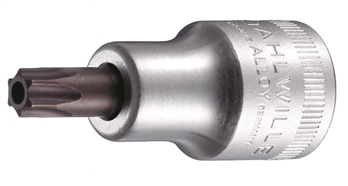 Stahlwille torxdop 1 2 t45 met gat