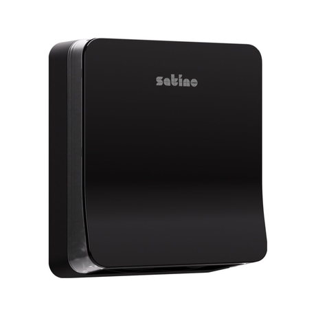 Satino handdoek dispenser interfold s zwart (1 stuk)