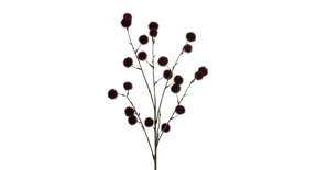 Pompom l91cm bordeaux