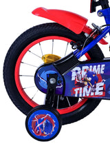 Sonic Prime Prime Kinderfiets Jongens 14 inch Blauw Rood Twee handremmen