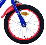 Sonic Prime Prime Child's Bike Boys 16 pouces bleu rouge