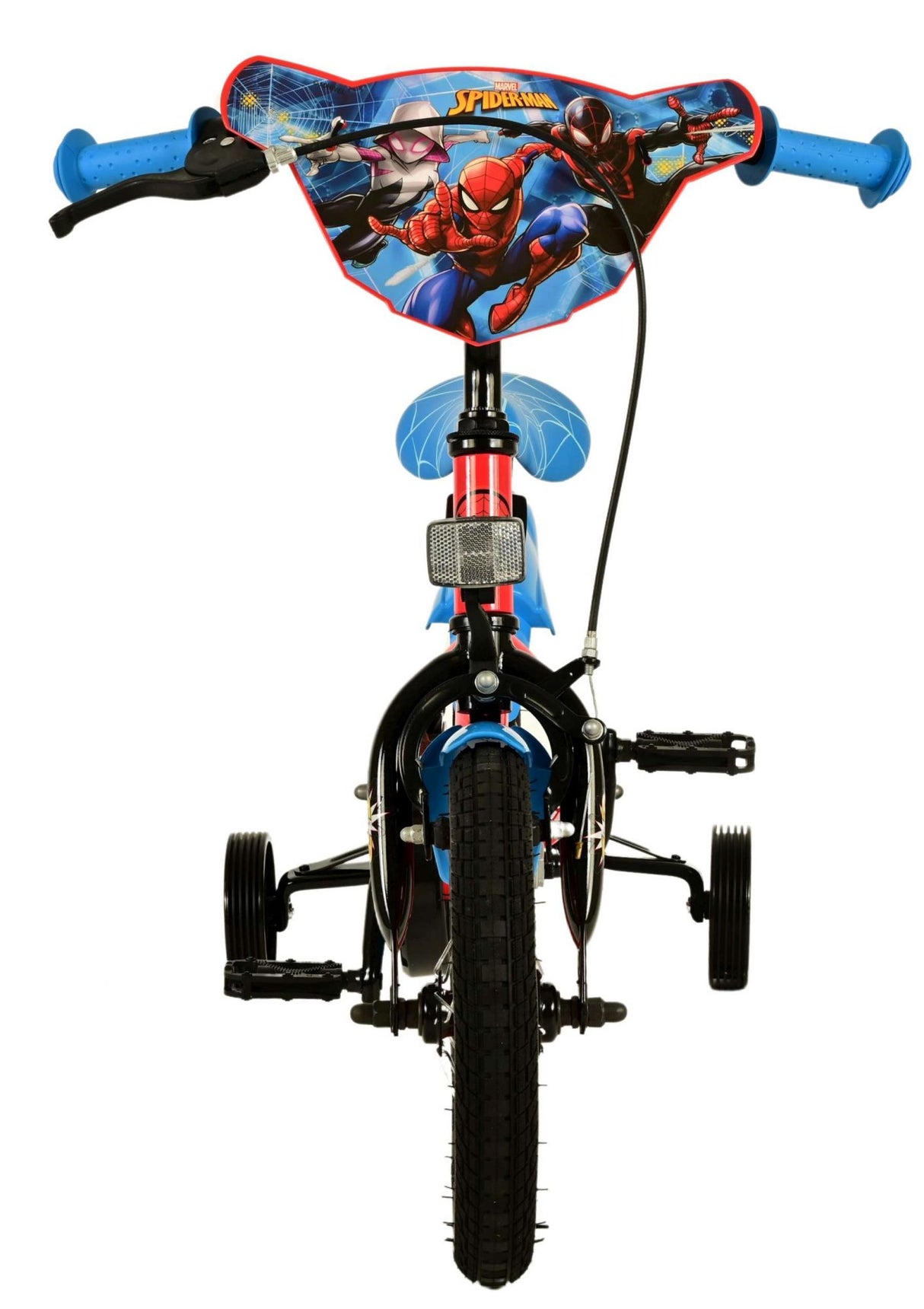 Spiderman Spider-Man Kinderfiets Jongens 12 inch Blauw Rood