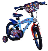 Spidey and his amazing friends spidey children's bike boys 14 inch blue two hand brakes