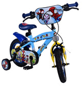 Spidey a jeho úžasní přátelé Spidey Children's Bike Boys 12 palcové modré dvě ruční brzdy