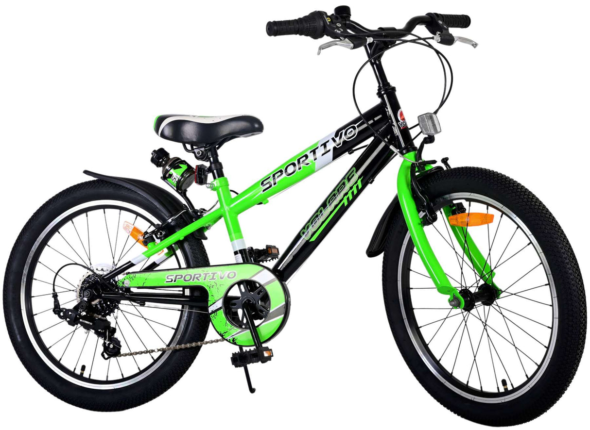 Volore Sportivo Kanner Bike Boys 20 Zoll Gréng 7 Gears