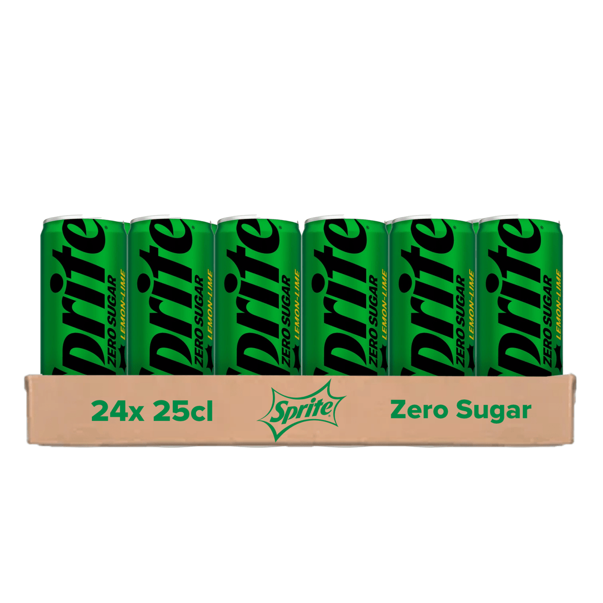 Sprite zero sugar blik (24x25cl)