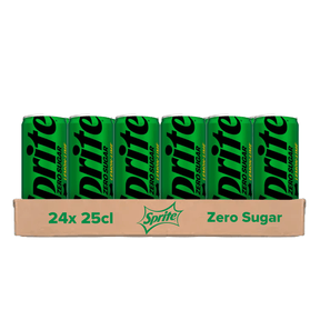 Sprite zero sugar blik (24x25cl)