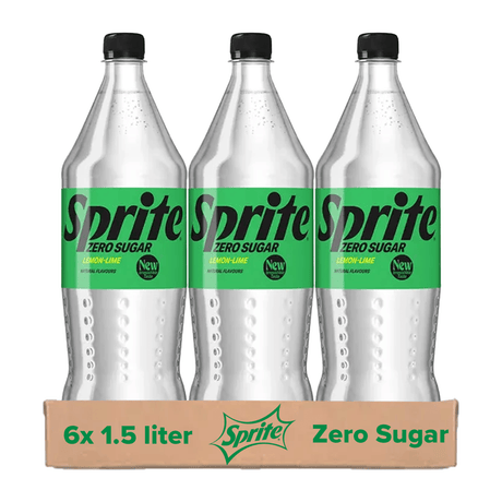 Sprite zero sugar pet (6x 1,5 liter)