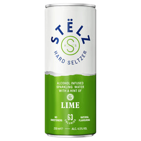Stelz hard seltzer lime blik (12x 25cl)