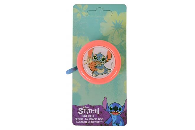 Stitch Disney Bicycle Bell - Rose Coral bleu