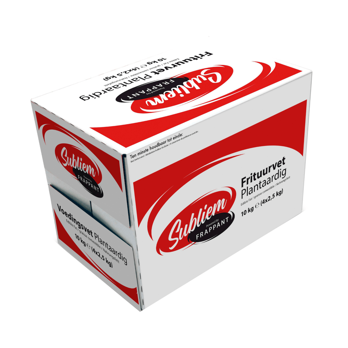 Subliem plantaardig frituurvet (4x2,5kg)