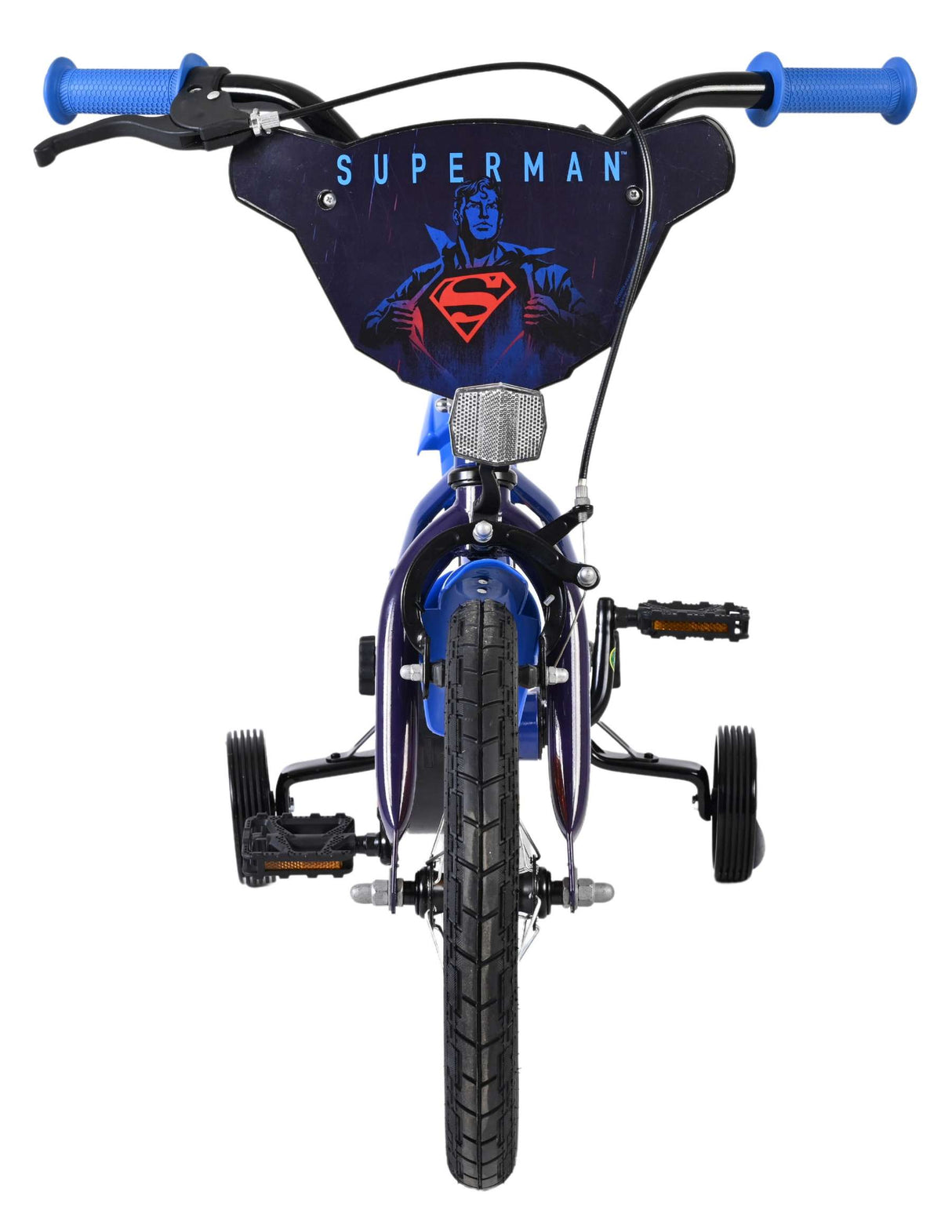 Volare superman kinderfiets - jongens - 14 inch - blauw