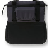 Basil Shopper XL Sporty og trendy cykelpose til dagligvarer og strand, sort antracit, 20L