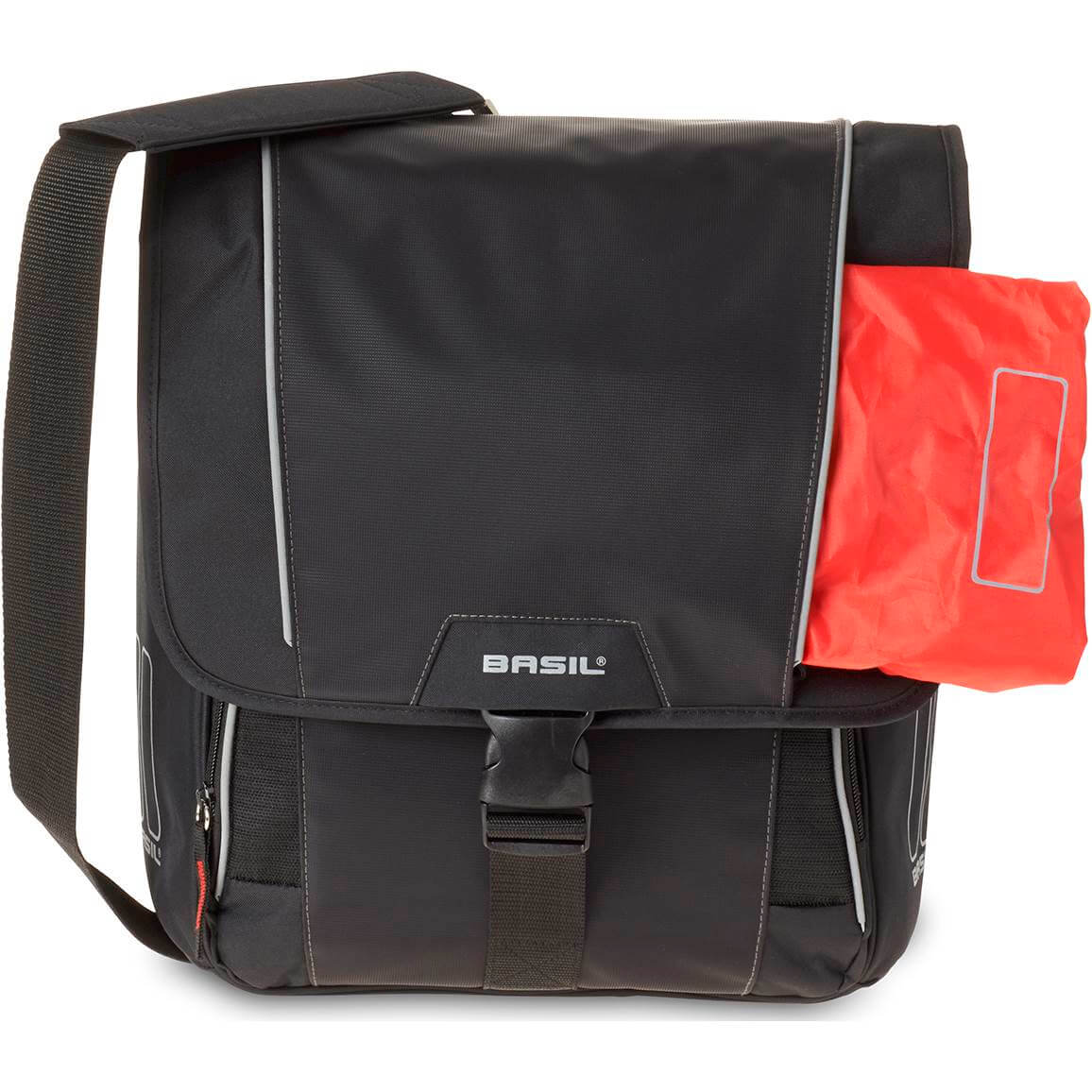 Torba za menjalniško torbo Basilis Sport Design - Kolesarska torbica Black 18L