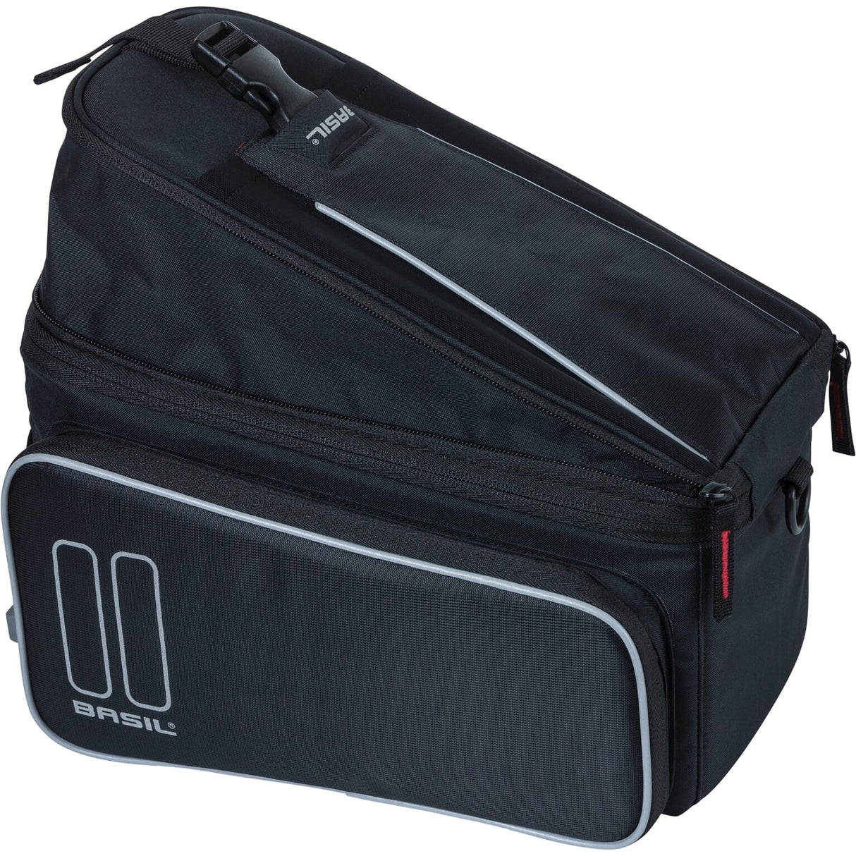 Basil Sport Design Trunkbag mik - fietsjertertas schwaarz 7-15l