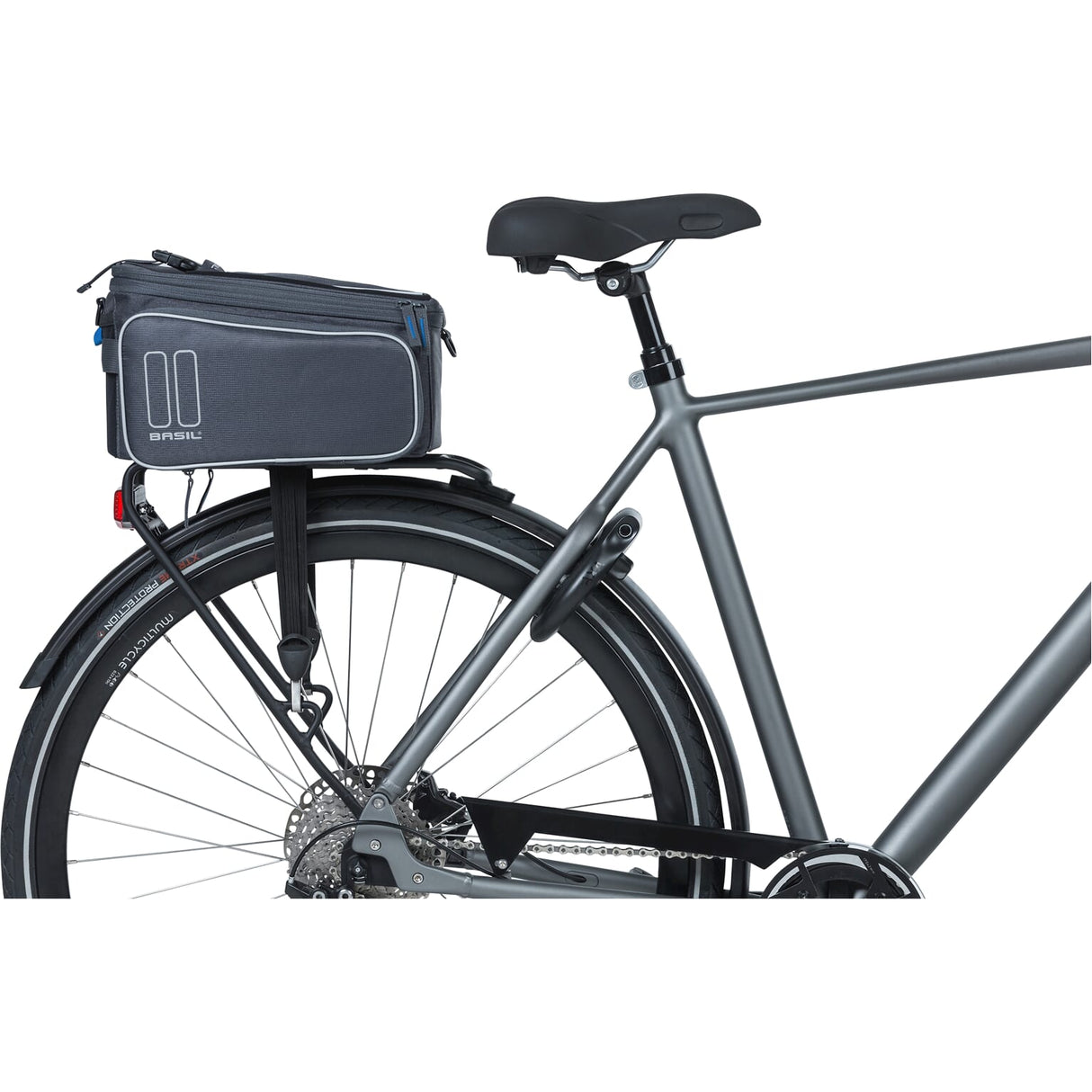 Basil Sport Design Trunkbag Mik Gray Bicycle Bicycle Unisexe Sportief 7-15L