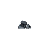 Basil dubbele fietstas miles tarpaulin mik 34 liter 13 x 25 x 37 cm - zwart oranje