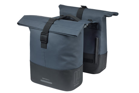 Basil b.v. tas basil cove dubbel blauw zwart | mik | 32l