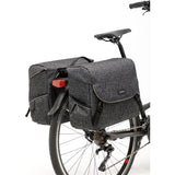 Neues Mondi Joy Double Fahrradbeutel Wasser -Repellent Polyester Racktime System 37x16x32cm Ivy Walnuss