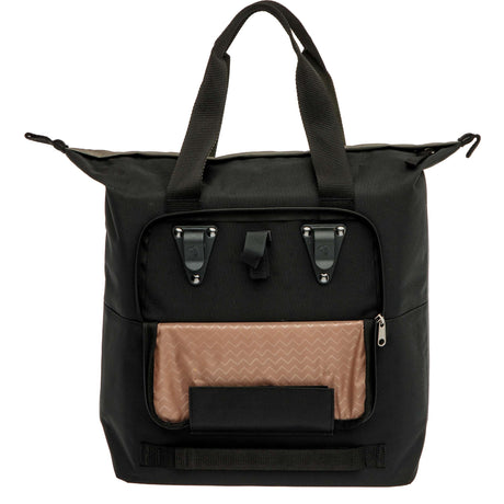 Burgers - new looxs tas newlooxs kota shopper | oslo | zwart groen | 24l