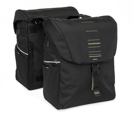 Burgers - new looxs tas new looxs vigo dubbel | zwart groen | 40l