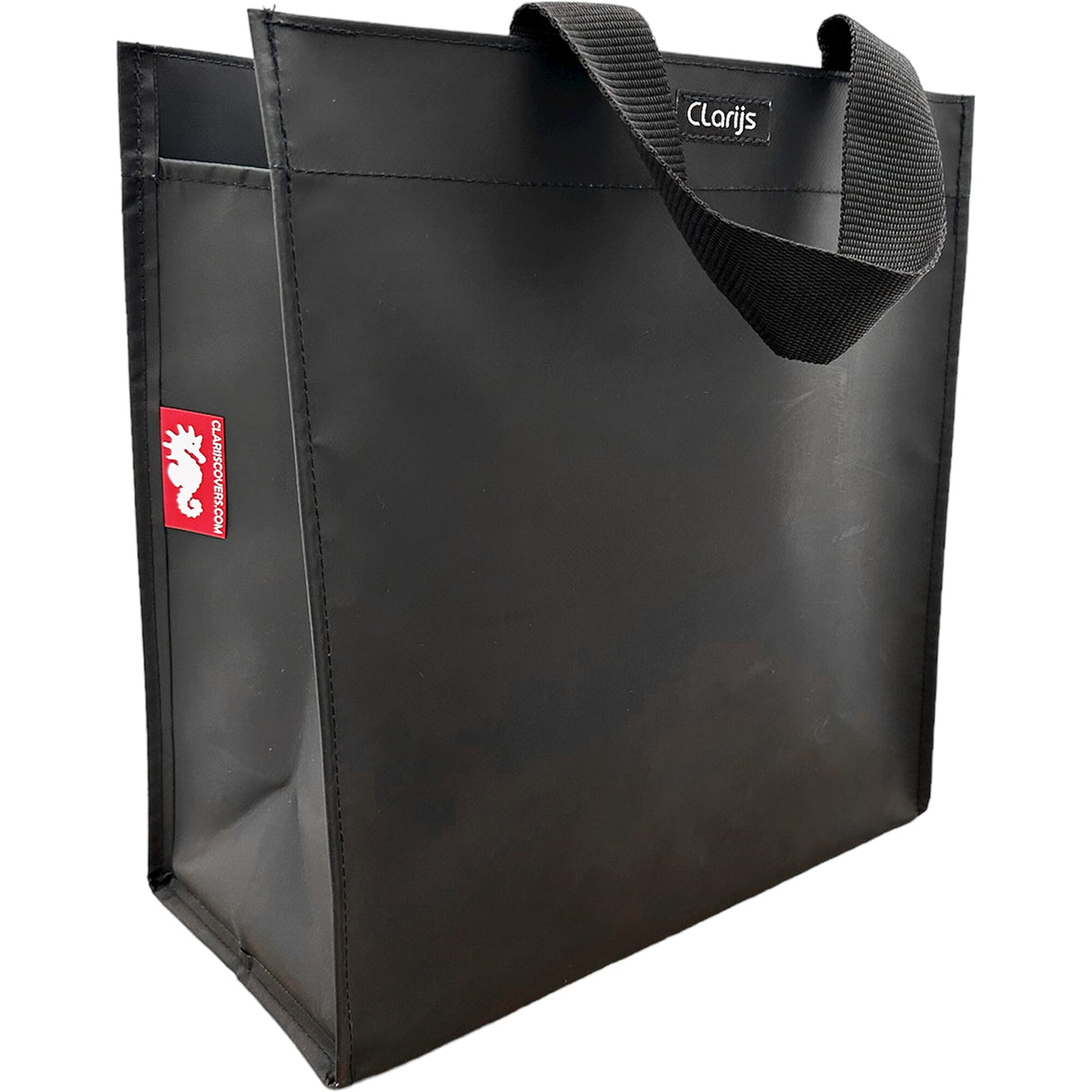 Clarijs Shopper Bag PVC 23l Matt Black