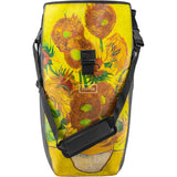 Sacca per biciclette Clarijs Solobag 24L Van Gogh Girasoli