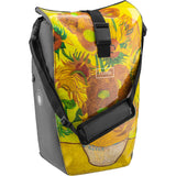 Sacca per biciclette Clarijs Solobag 24L Van Gogh Girasoli