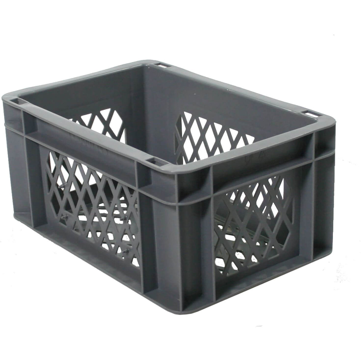 Bicycle crate luggage crate mini gray 30x20x14.5cm