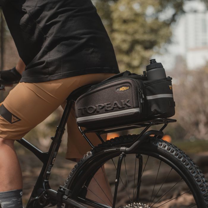 Topeak mtx serie - fietstas - uitbreidbare top - waterfleshouder - weerbestendig