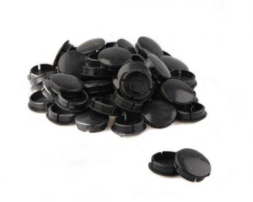 Miranda Vinty Couverture Cap pour Crankset Spieloos Ø25 mm noir 50pcs.