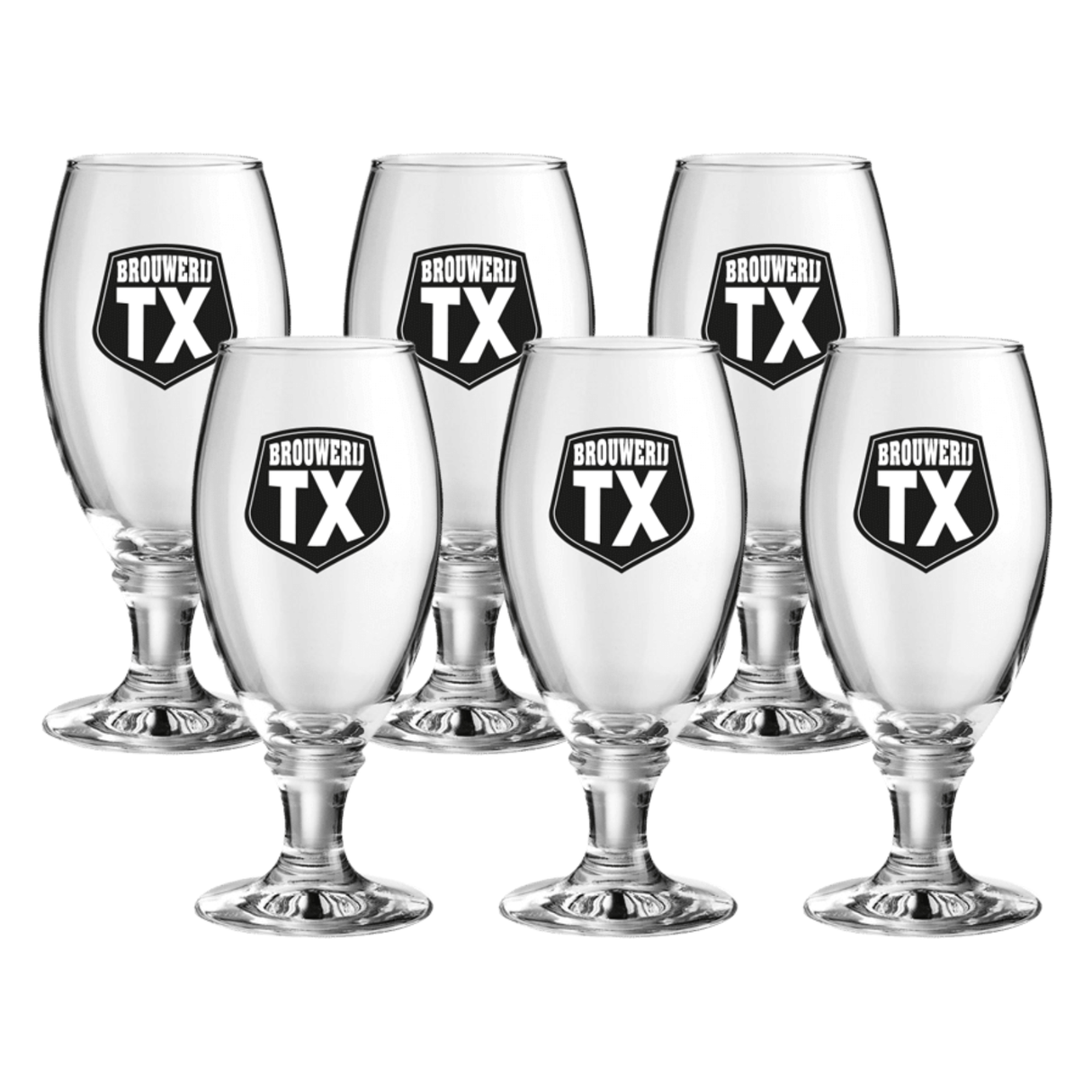 Tx voetglas (6x 25 cl)