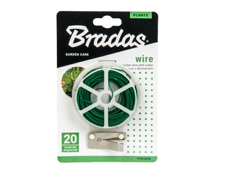 Bradas tuindraad met snijmachine 30m
