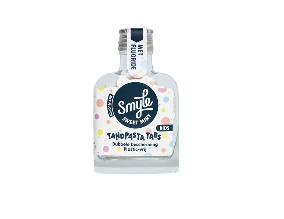 Smyle tandpasta tabs - kids - flesje 65st. - met fluoride